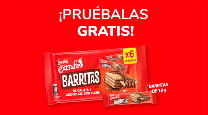 Prueba gratis las Nuevas Barritas de Nestlé Extrafino