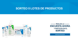 Sorteo de 5 lotes de productos Cerave