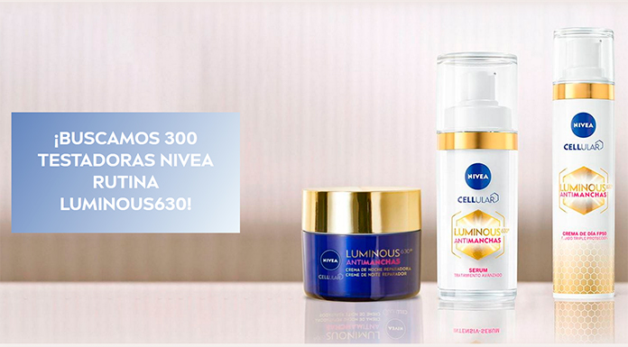 Buscan 300 testadoras Nivea Rutina Luminous630