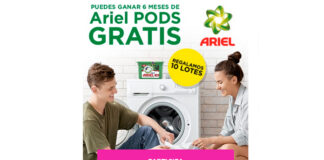 Consigue 6 meses gratis de Ariel Pods Consigue 6 meses gratis de Ariel Pods