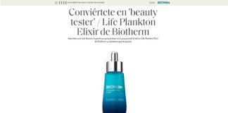 Conviértete en ‘beauty tester’ de Life Plankton Elixir de Biotherm Conviértete en 'beauty tester' de Life Plankton Elixir de Biotherm