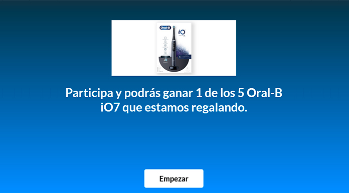 Gana un cepillo Oral-B iO7 con Próxima a ti