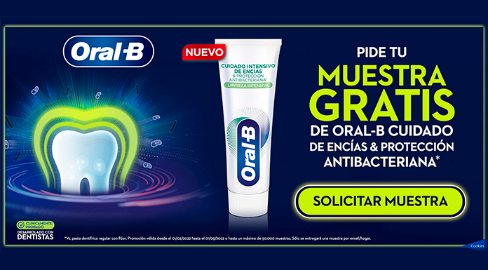 Muestras Gratis de Oral-B Cuidado Intensivo de Encías & Protección Antibacteriana