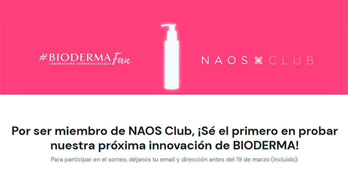 Prueba gratis el nuevo producto de Bioderma