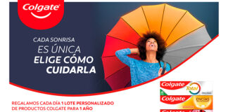 Regalan 1 lote personalizado de productos Colgate para 1 año Regalan 1 lote personalizado de productos Colgate para 1 año