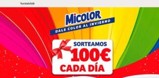 Sorteo de 100 euros cada día con Micolor Sorteo de 100 euros cada día con Micolor