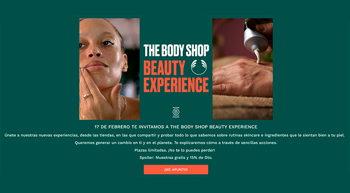Te invitan a The Body Shop Beauty Experience