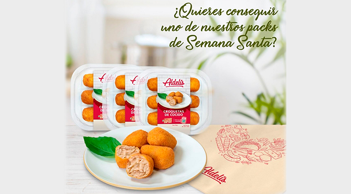 Consigue un pack de Semana Santa: bolsa + lote de croquetas Aldelís