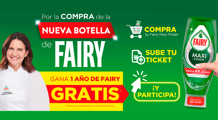 Gana 1 año de Fairy gratis