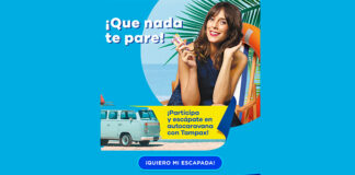Gana una escapada en Autocaravana con Tampax Gana una escapada en Autocaravana con Tampax