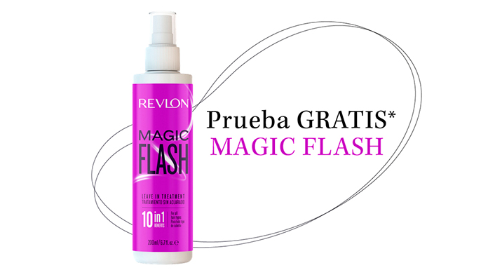 Prueba gratis Magic Flash de Revlon