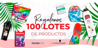 Regalan 100 lotes de productos Henkel Regalan 100 lotes de productos Henkel
