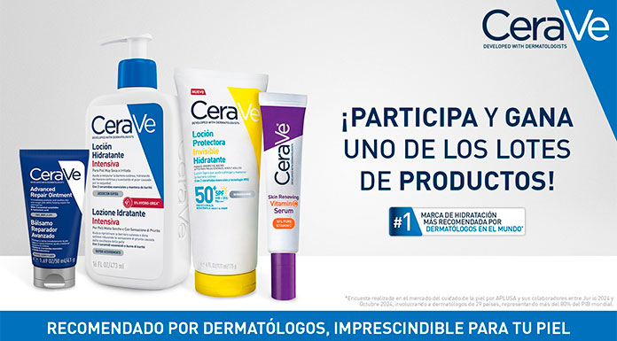Sorteo de lotes de productos Cerave Sorteo de lotes de productos Cerave