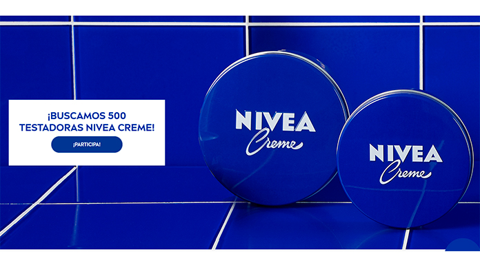 Buscan 500 testadoras de Nivea Creme