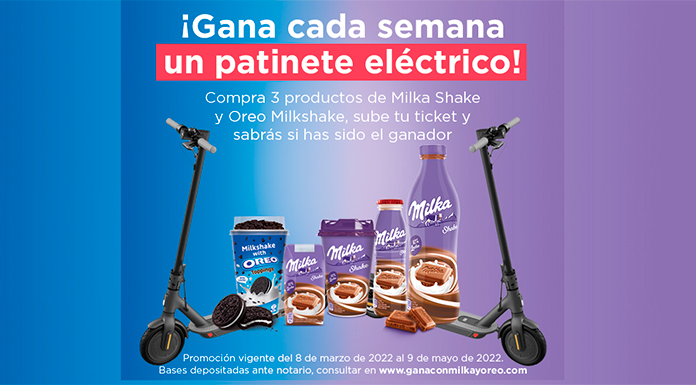 Gana un patinete eléctrico con Milka