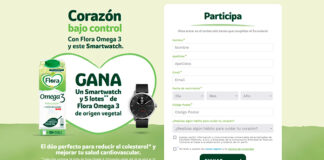Gana un Smartwatch y 5 lotes de Flora Omega 3 Gana un Smartwatch y 5 lotes de Flora Omega 3