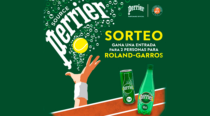 Gana una entrada para 2 personas para Roland-Garros con Perrier