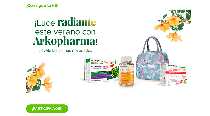 Llévate un kit de Arkopharma para este verano