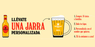 Llévate una jarra personalizada de Estrella Damm Llévate una jarra personalizada de Estrella Damm
