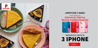 Sorteo de 3 iPhone con Palacios Sorteo de 3 iPhone con Palacios