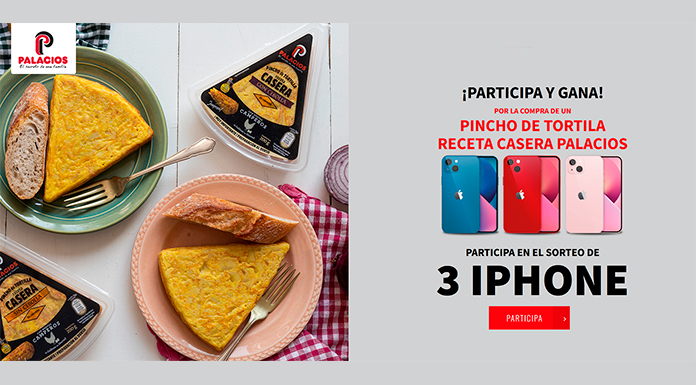 Sorteo de 3 iPhone con Palacios