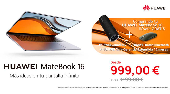 Nuevo Huawei Matebook 16