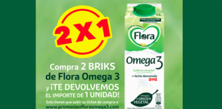 2×1 en Flora Omega 3 2x1 en Flora Omega 3