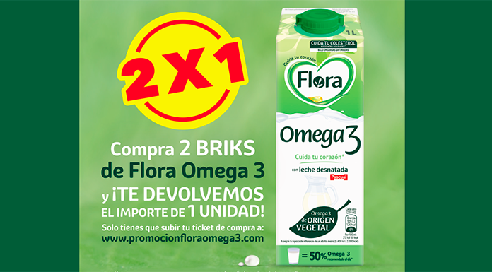 2x1 en Flora Omega 3