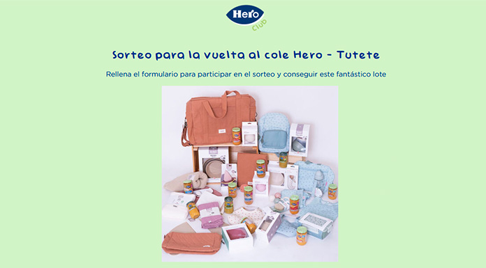 Sorteo de lote para tu bebé Hero Baby + Tutete