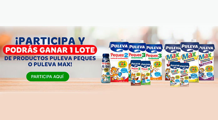 Gana 1 lote de productos Puleva Peques o Puleva Max