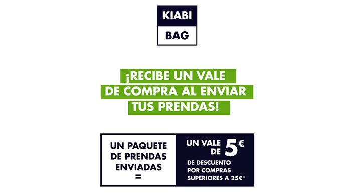 Gana un vale de compra con Kiabi Bag