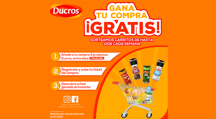 Gana una compra gratis con Ducros