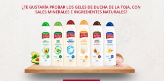 Gratis un gel de La Toja con Sales Minerales Gratis un gel de La Toja con Sales Minerales