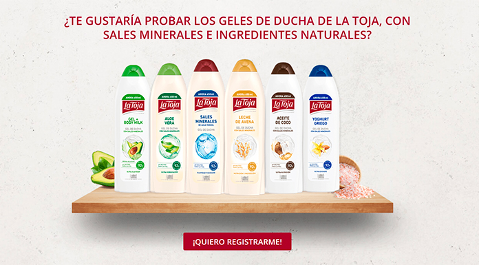 Gratis un gel de La Toja con Sales Minerales