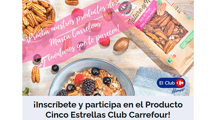 Participa en el Producto Cinco Estrellas Club Carrefour