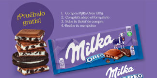 Prueba gratis Milka Oreo 100g Prueba gratis Milka Oreo 100g
