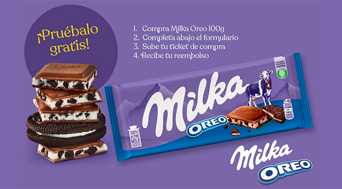 Prueba gratis Milka Oreo 100g