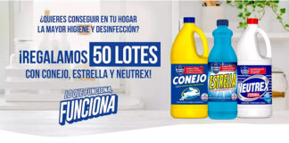 Regalan 50 lotes de 3 productos: Conejo, Estrella y Neutrex