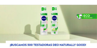 Buscan 500 testadoras Deo Naturally Good Buscan 500 testadoras Deo Naturally Good