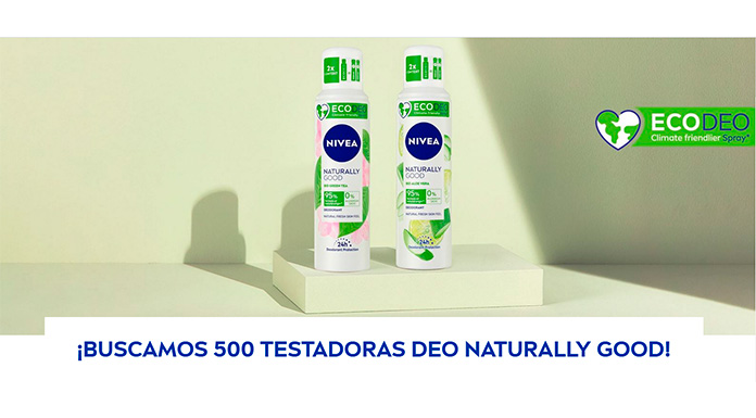 Buscan 500 testadoras Deo Naturally Good