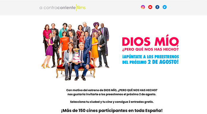 Consigue entradas gratis para Dios mío, ¿Pero qué nos has hecho?