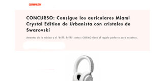 Consigue los auriculares Miami Crystal con Cosmopolitan Consigue los auriculares Miami Crystal con Cosmopolitan