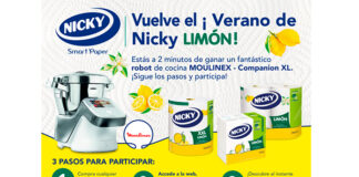 Gana un robot de cocina con Nicky Limón Gana un robot de cocina con Nicky