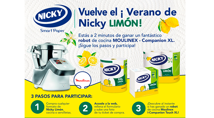 Gana un robot de cocina con Nicky