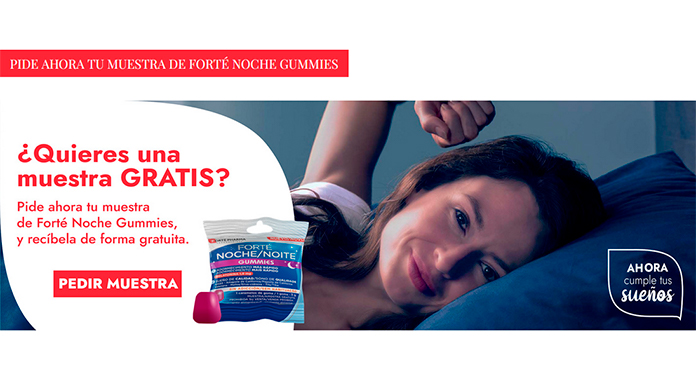 Muestras gratis de Forté Noche Gummies