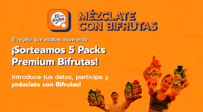 Sorteo de 5 Packs Premium Bifrutas