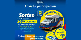 Sorteo de una autocaravana con Lidl Plus Sorteo de una autocaravana con Lidl Plus