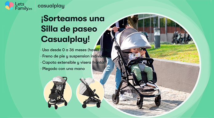 Sorteo de una silla de paseo Casualplay de Lets Family