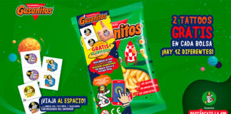 2 Tattoos gratis con Gusanitos 2 Tattoos gratis con Gusanitos