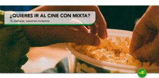 Gana una entrada doble de cine con Mixta Gana una entrada doble de cine con Mixta